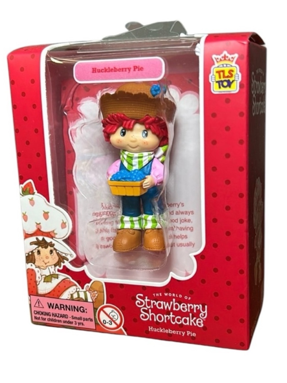 The Loyal Subjects Strawberry Shortcake Huckleberry Pie NIB 80s Retro Toy
K